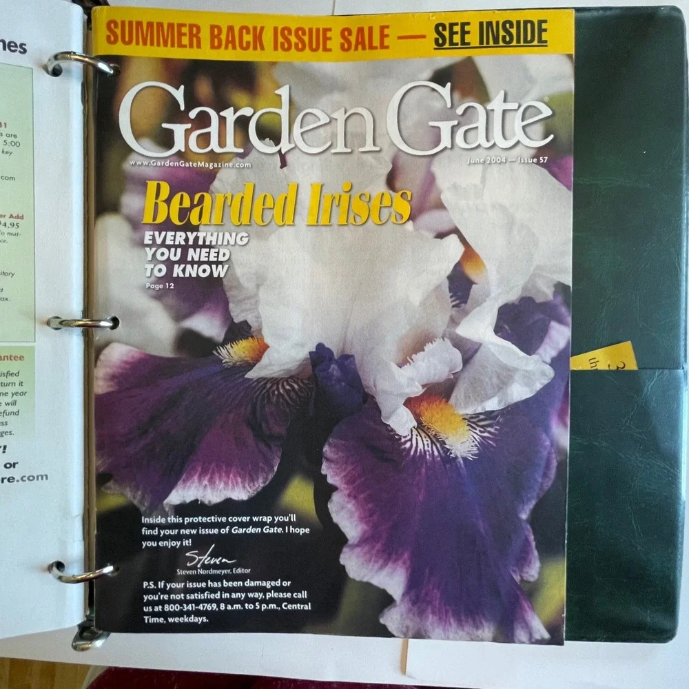 Garden Gate Magazine 2004 Full Year Issues 55-60 with Green Collector Binder